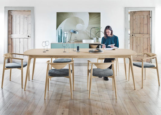 Table Hanami et ses 6 Chaises Rose